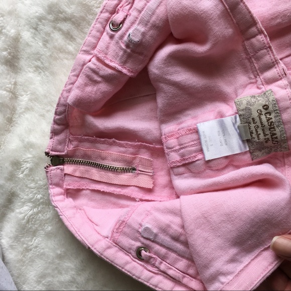 {O CASUALS} Corset Back Miniskirt w/Zipper details - Picture 7 of 8